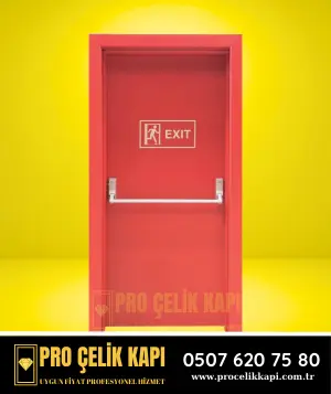 Bağcılar Yangın Kapısı - Model 6
